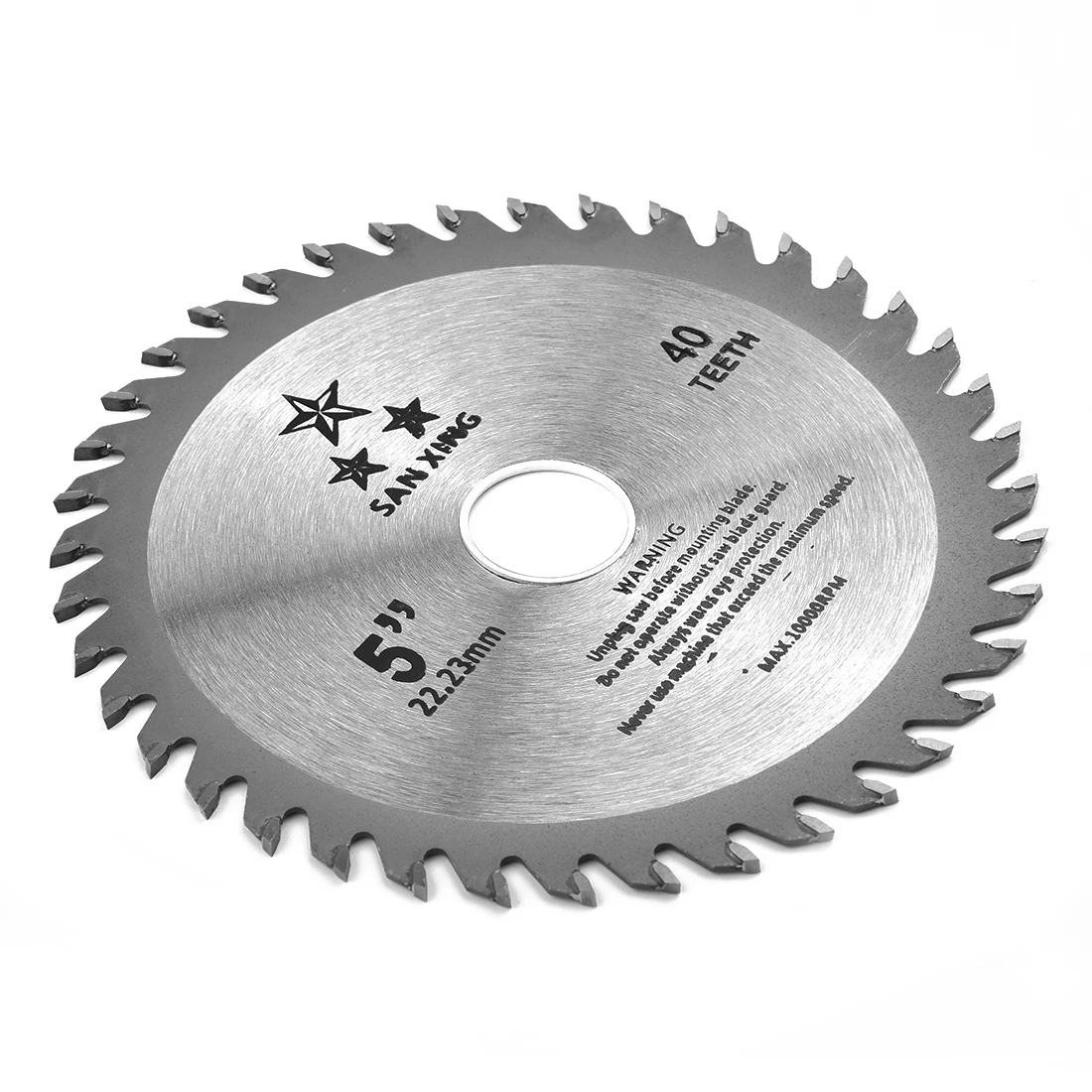 

5 Inch Table Cutting Disc 3mm Carbide Circular Saw Blade 40T Woodworking Rotary Cutting Disc Wheel For Wood Granite Marble