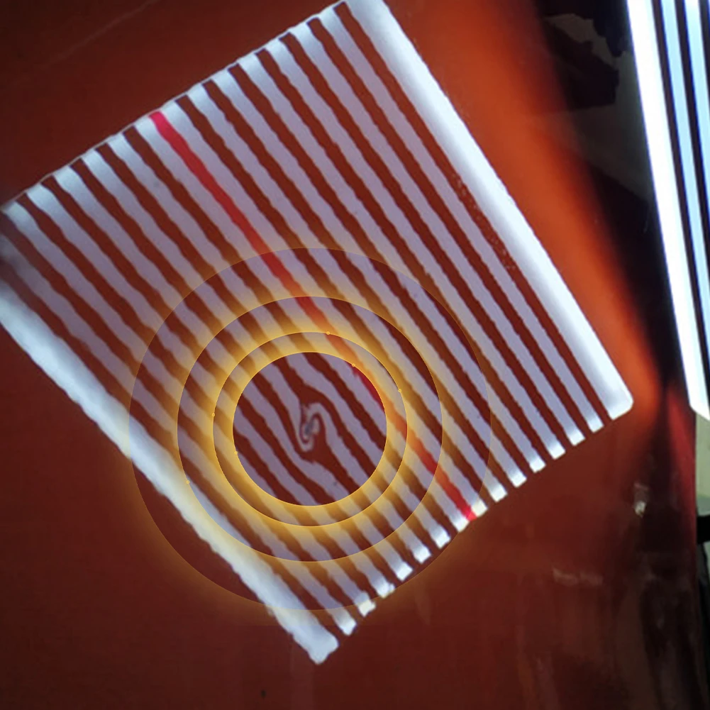 Светодиодный отражатель линия доски светильник с USB-линией освещение вмятин на