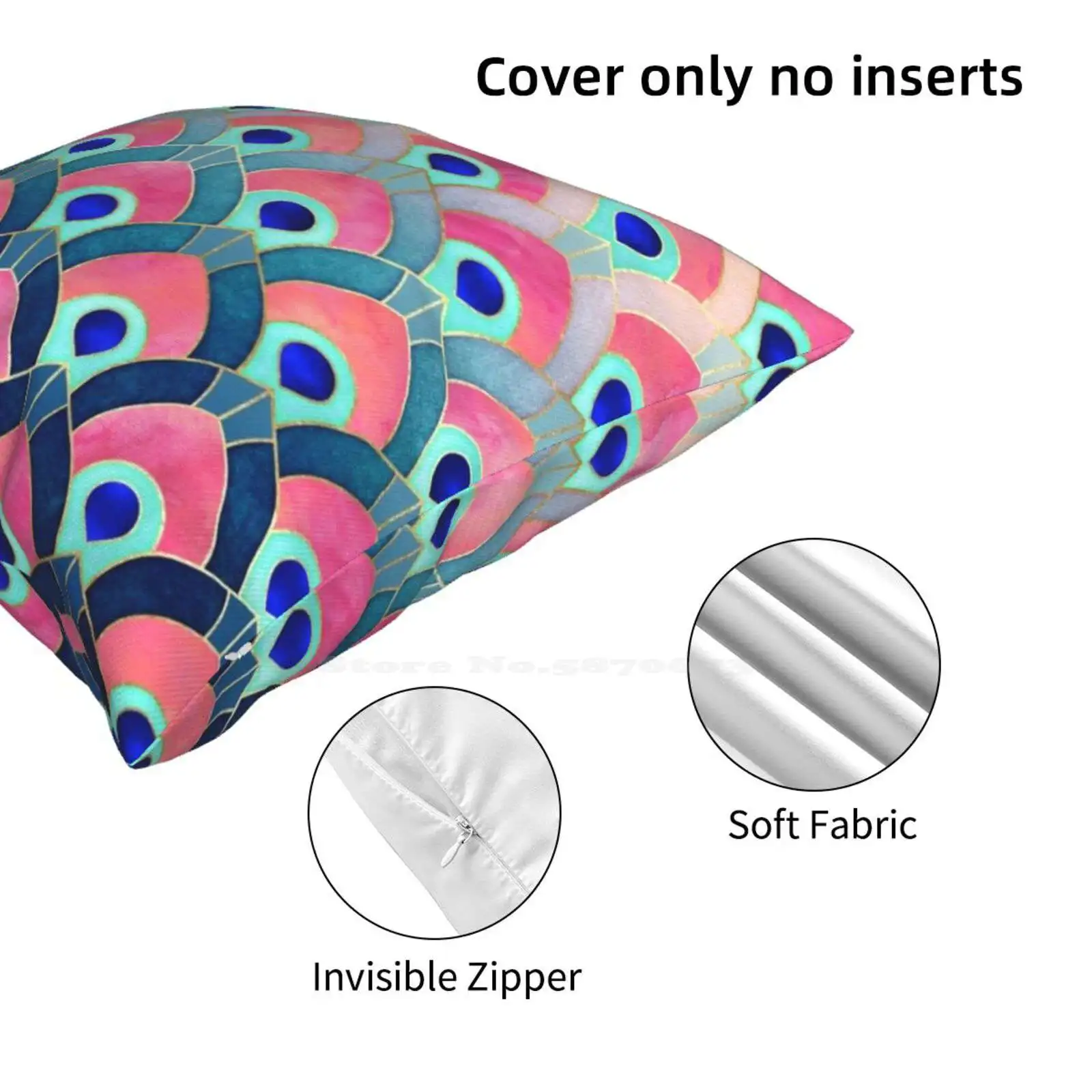 Наволочка Feathered 1 из полиэстера |