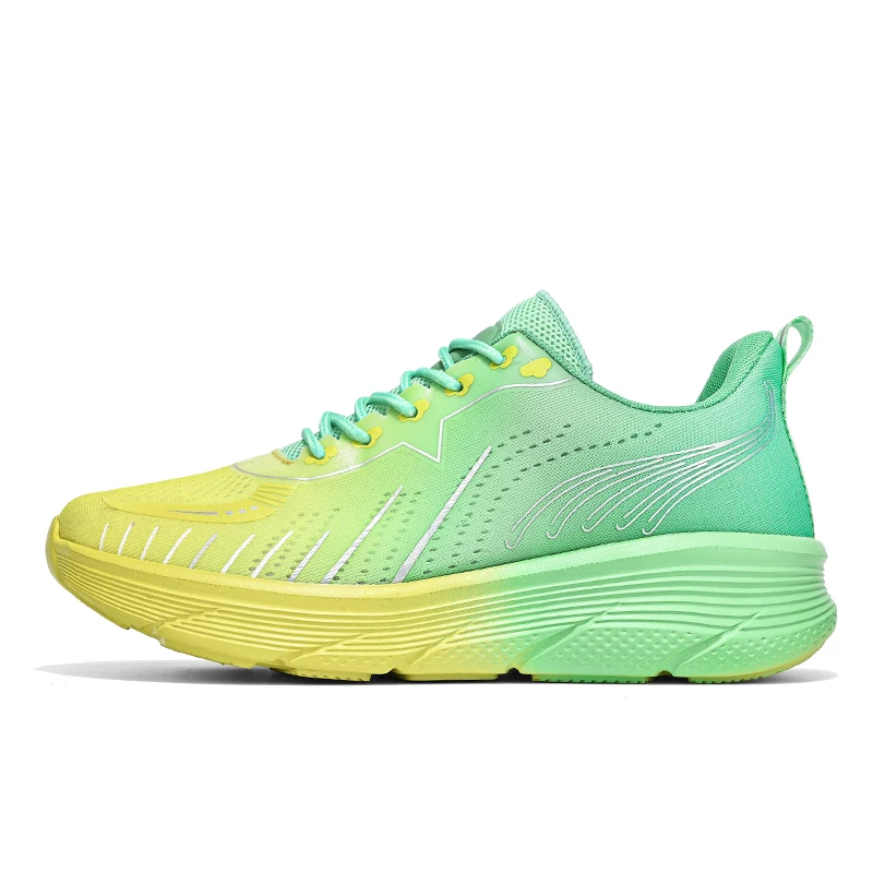 

Men sneakers Lightweight Cushioning Outdoor Road Running Shoes Marathon Trail Sport Shoes Elastic Women Walking Tenis Masculino