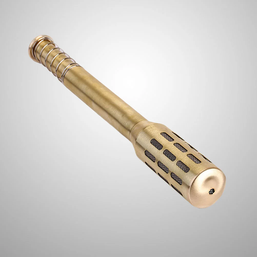 

Big Copper Moxa Roller Stick Moxibustion Burner Improve Blood Circulation (Gold)