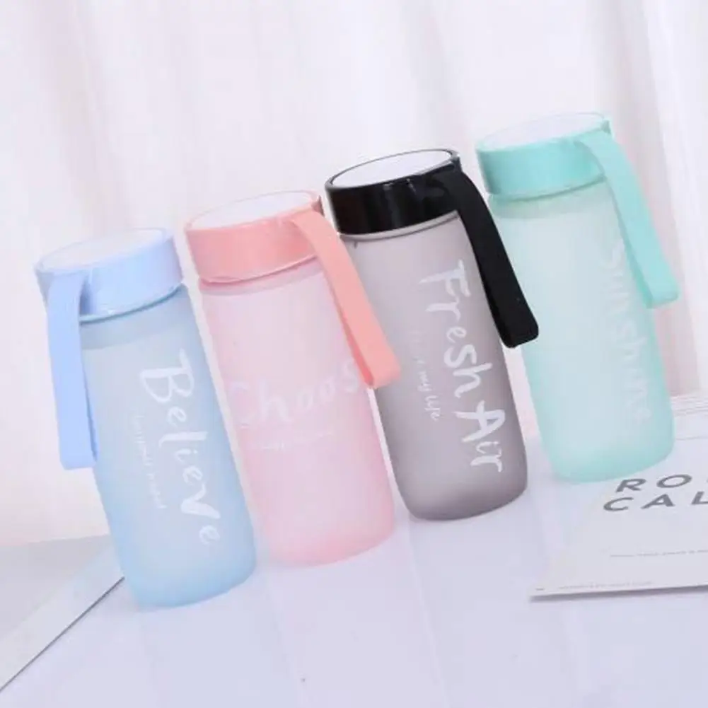 

4 Colors Good High-Temperature Resistant Water Bottle Couple Mug Plastic Water Bottle Large Capacity for Home