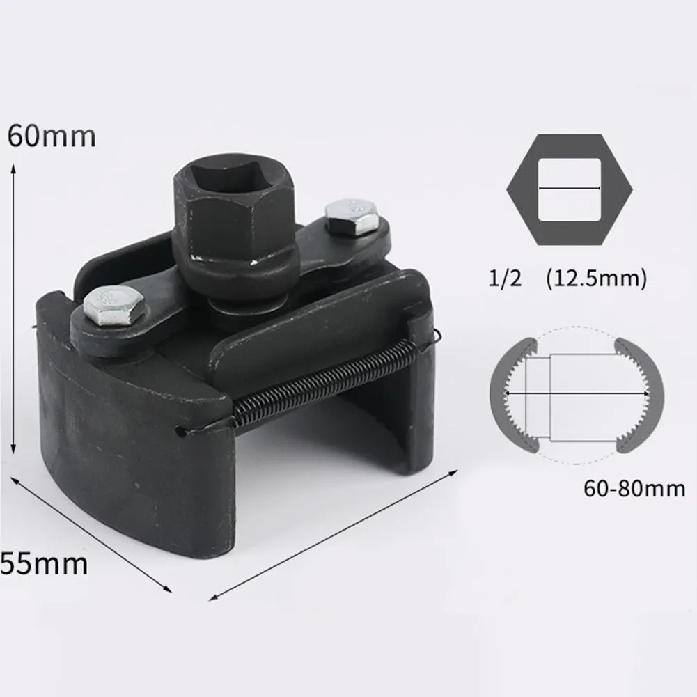 

1/2inch Oil Filter Wrench Accessory Adjustable Removal Remove & Install