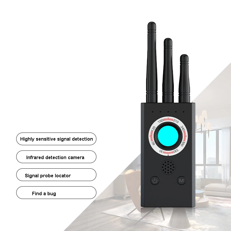 

Детектор скрытой камеры T16, антиcandid, объектив камеры, защита конфиденциальности, беспроводной Радиочастотный датчик сигнала, GPS-локатор, поиск шпионских ошибок