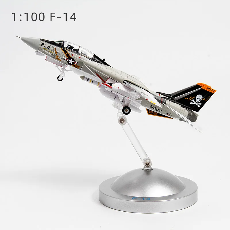 Модель самолета F-14A Tomcat 1/100 VF-84 Jolly Rogers