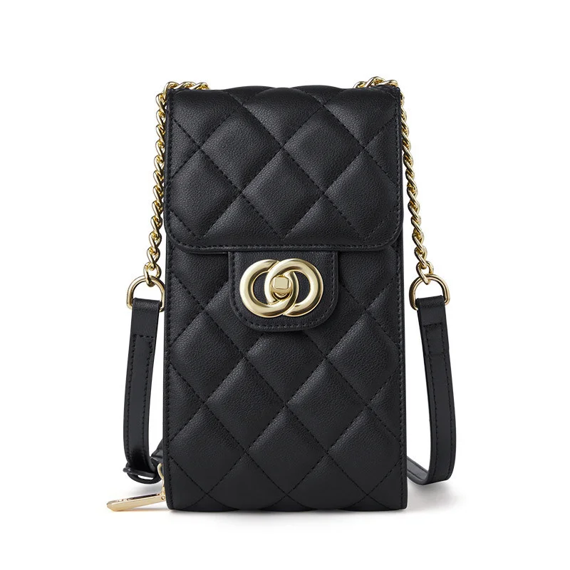 

WILLIAMPOLO Women's Wallet Shoulder Mini Leather Bags Straps Mobile Phone Big Card Holders Wallet Money Pockets Girls Small Bags