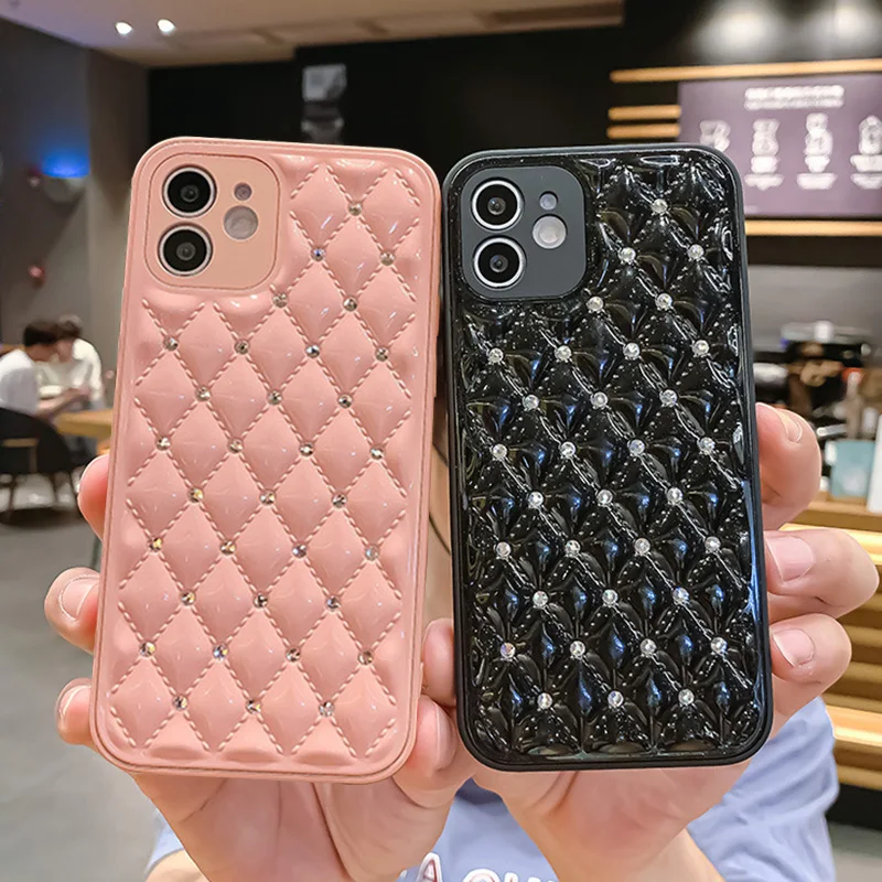 

Case For iphone 12 Pro Max Case For Iphone 11 Pro Max 7 8 Plus X XS Max SE 2020 Luxurious Simplicity Fashion Acrylic Back Covers