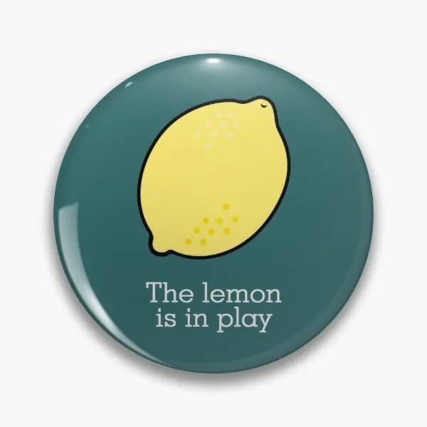 

The Travelling Lemon Soft Button Pin Collar Fashion Cute Gift Jewelry Cartoon Funny Clothes Creative Hat Metal Women Decor
