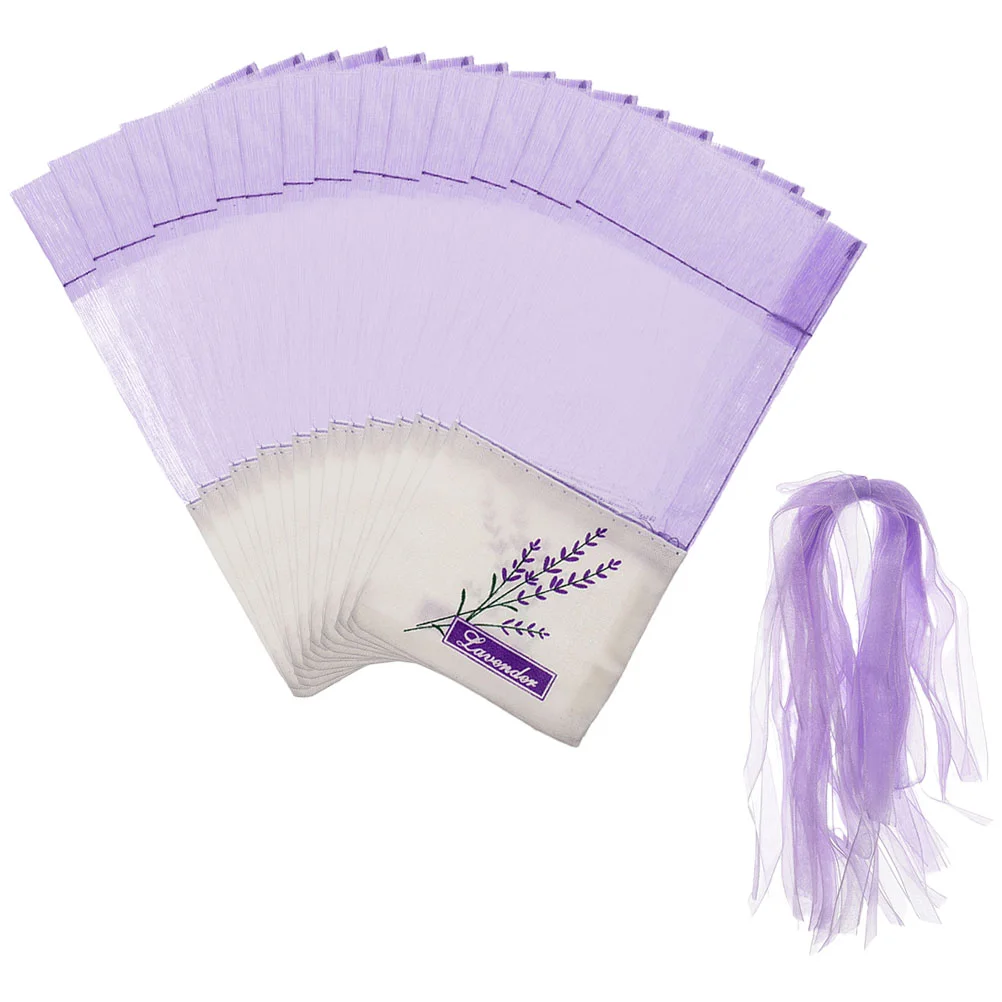 

50 Pcs Birthday Bags Presents Sachet Empty Lavender Pouch Cotton Sachets Wardrobe