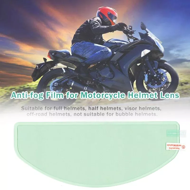 

Anti-Fog Rainproof Clear Film Nano Coating Lens Fog Resistant Sticker Safety Driving Motorcycle Helmet Accessories