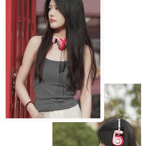 WhatPlus Ретро Беспроводные Bluetooth-наушники-вкладыши HIFI Sound Складная гарнитура с шумоподавлением для музыки и путешествий