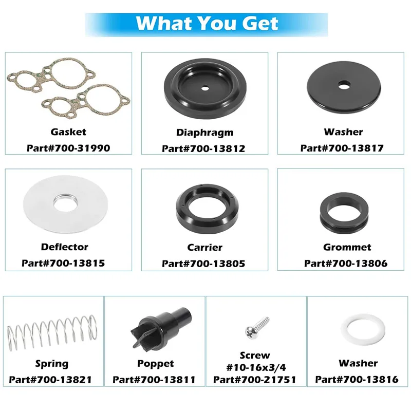 803062T1 попэт клапан комплект для Mercury 135-200hp 2.0L 2.5L V6 R Mariner XR4 XR6 Magnum II III V175 V200 серии
