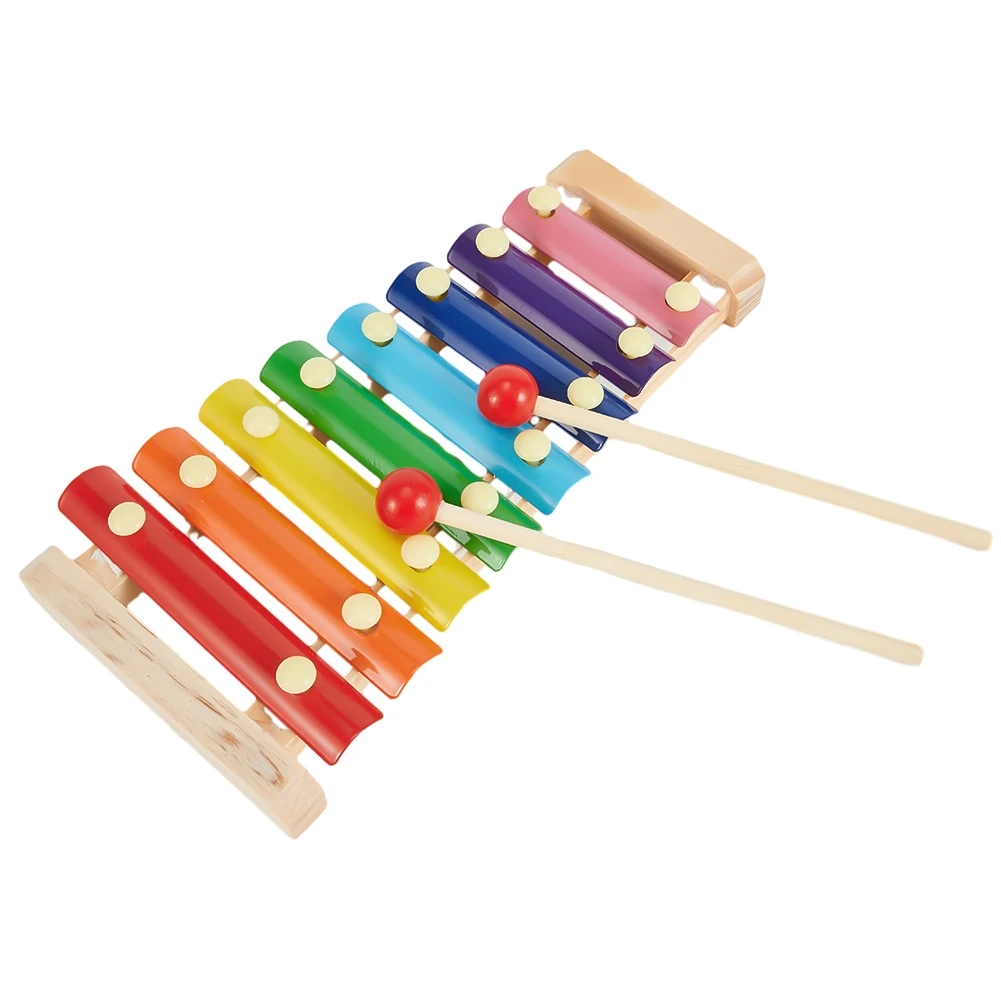

8 Keys Wooden Xylophone Juguetes With Wooden Mallets Percussion Musical Instrument Kids Music Instrument Education Toys