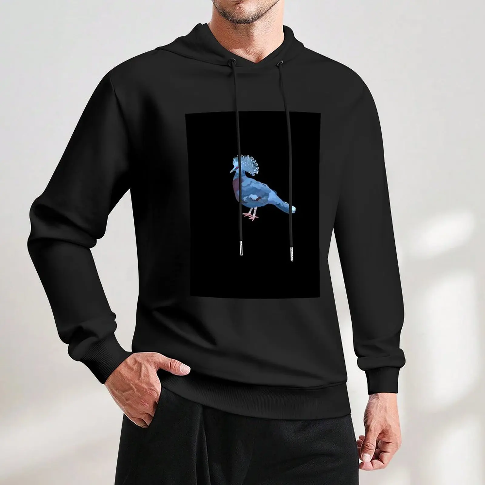Пуловер с капюшоном V is for Victoria Crowned Pigeon одежда для мужчин мужская толстовка
