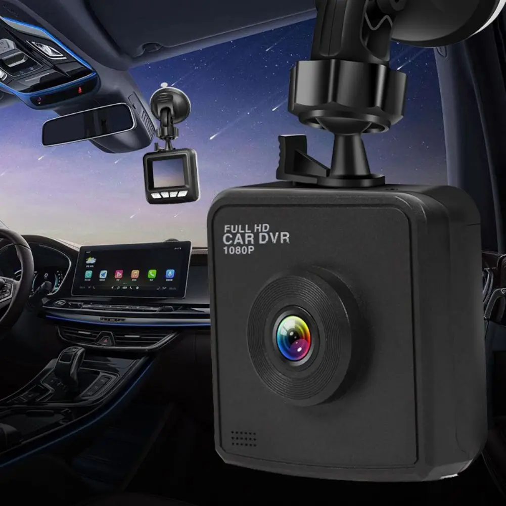 

Night Vision Mini Dash Camera Car DVR Recorder Anti-Glare DIY Multiple Language Larger Horizontal View 170° Wide Angle HD 1080P
