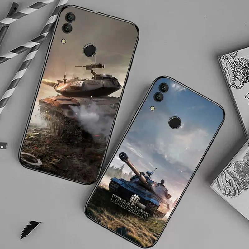 

World of Tanks Hot game Phone Case For Huawei honor Mate 10 20 30 40 i 9 8 pro x Lite P smart 2019 Y5 2018 nova 5t