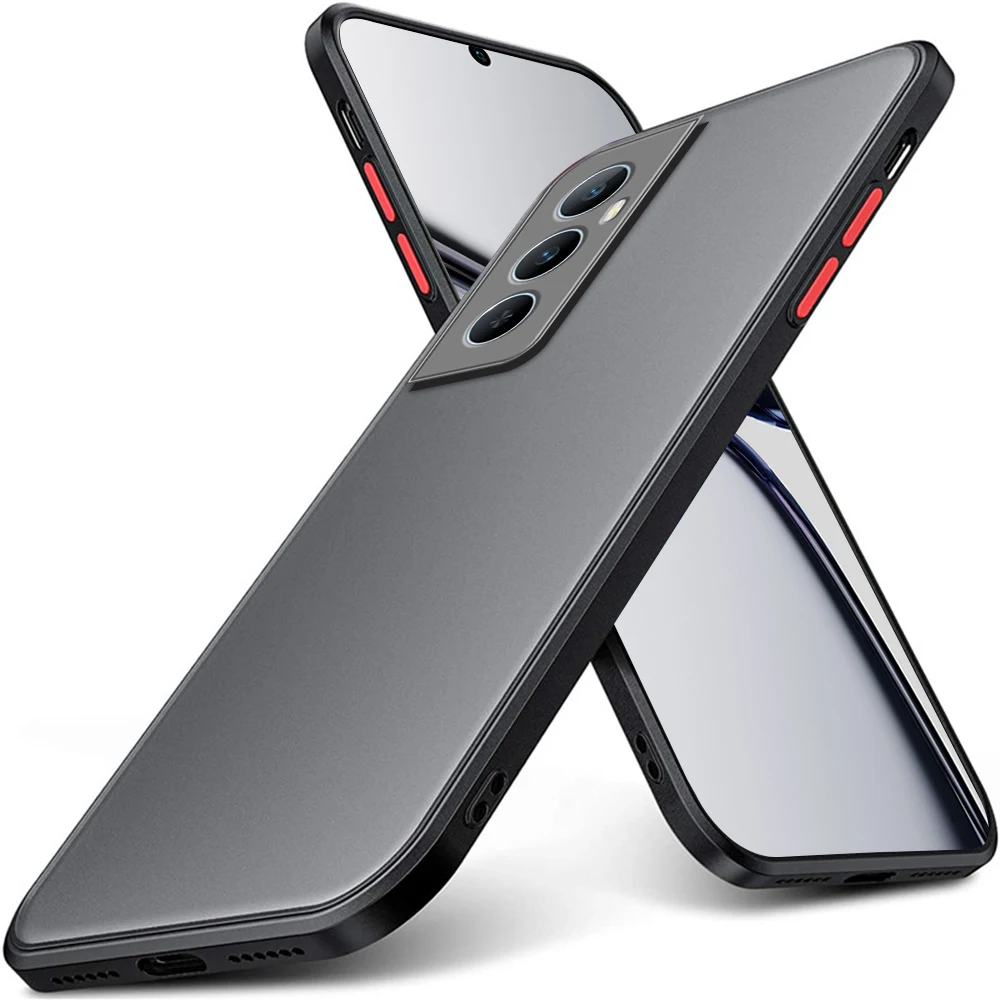 Realmi C65 4G чехол матовый Жесткий ПК бронированный противоударный для RealmeC65 Realme C 65 65C