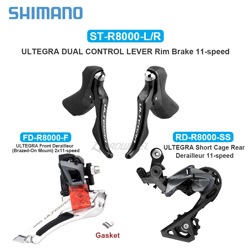 Переключатель передач Shimano Ultegra R8000 Groupset 2x11S передний задний переключатель 11S