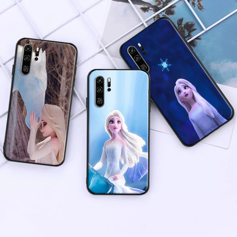 

Disney Collection Frozen For Huawei P30 Lite Pro Soft Silicon Back Phone Cover Protective Black Tpu Case TPU Back Funda Coque