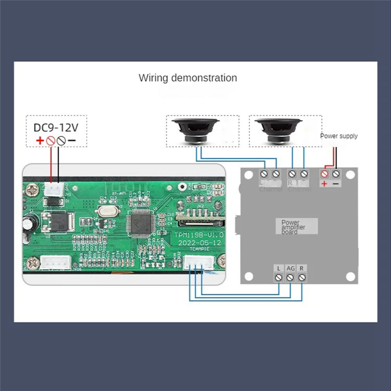 Фото MQXGF цифровой аудиоплеер Bluetooth MP3-плеер декодер плата 128X64 DOTS ЖК-дисплей USB SD BT FM модуль музыкального плеер TPM119B №4