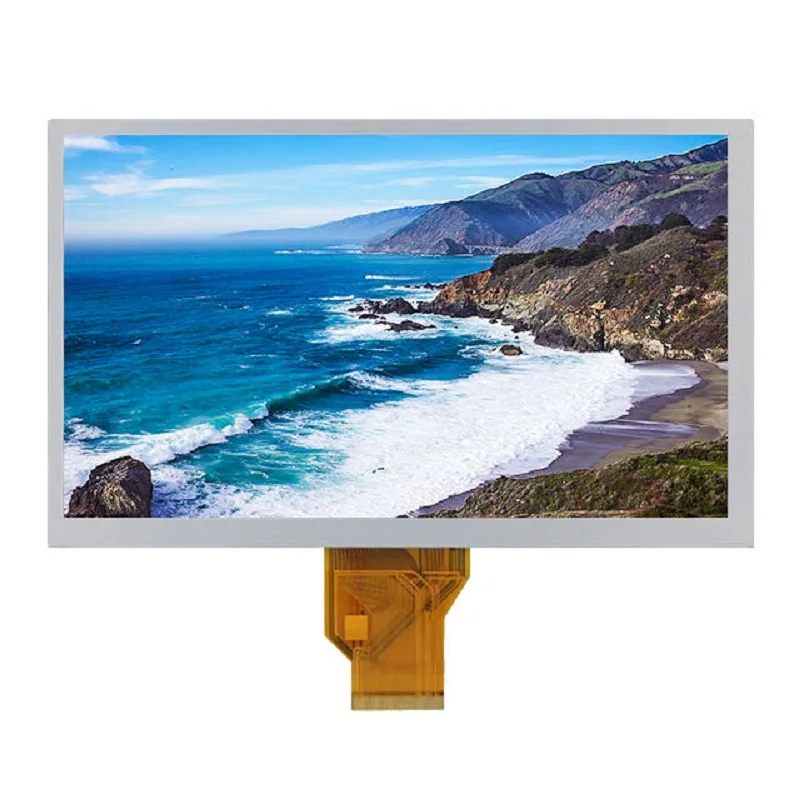 AT080TN64 8 Inch IPS LCD Panel Replacements With TTL Interface 800*480 Resolution RGB Vertical Stripe LCD Screen Display Panel