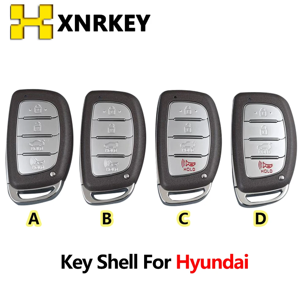 XNRKEY чехол для автомобильного ключа с дистанционным управлением Hyundai IX25 IX35 Sonata Tucson