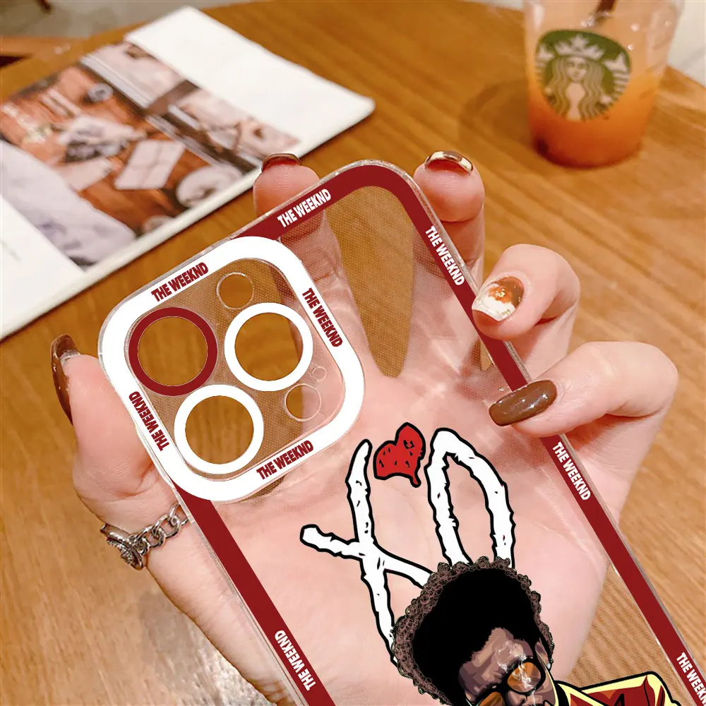 Минималистичный чехол Weeknd XO для Redmi Note 13 12 12S 11 11T 11S 10 10S 9 9S 9T 8 13C 12C 10C 9C Pro Plus Max 9A