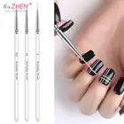 Инструменты для маникюра и рисования, 3 шт.