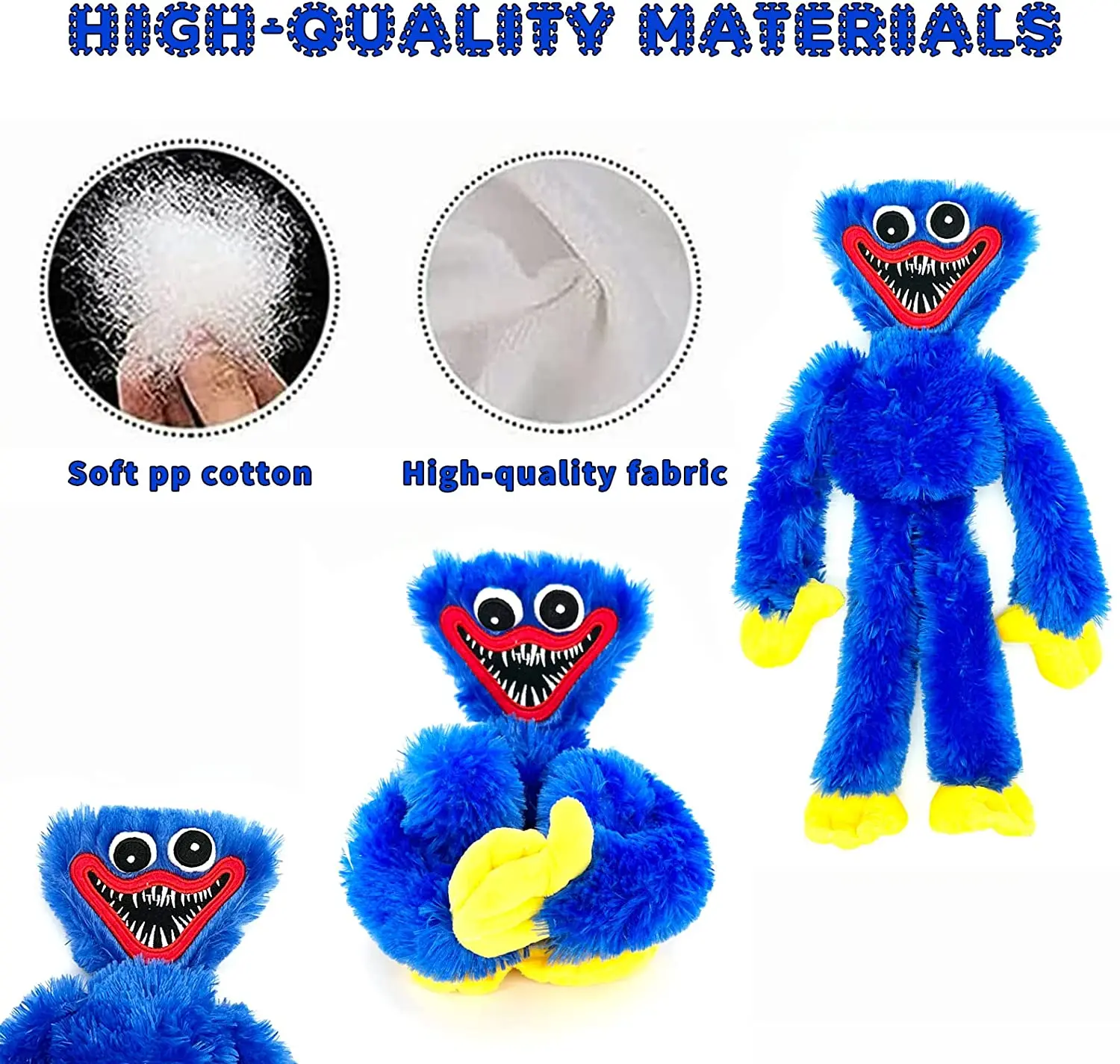 

40 см Гаага ваджи Kissy Мисси игрушка Huggy Wuggy Плюшевые Игрушки Мак игры персонаж Кукла Мягкие игрушки для детей мальчиков подарки