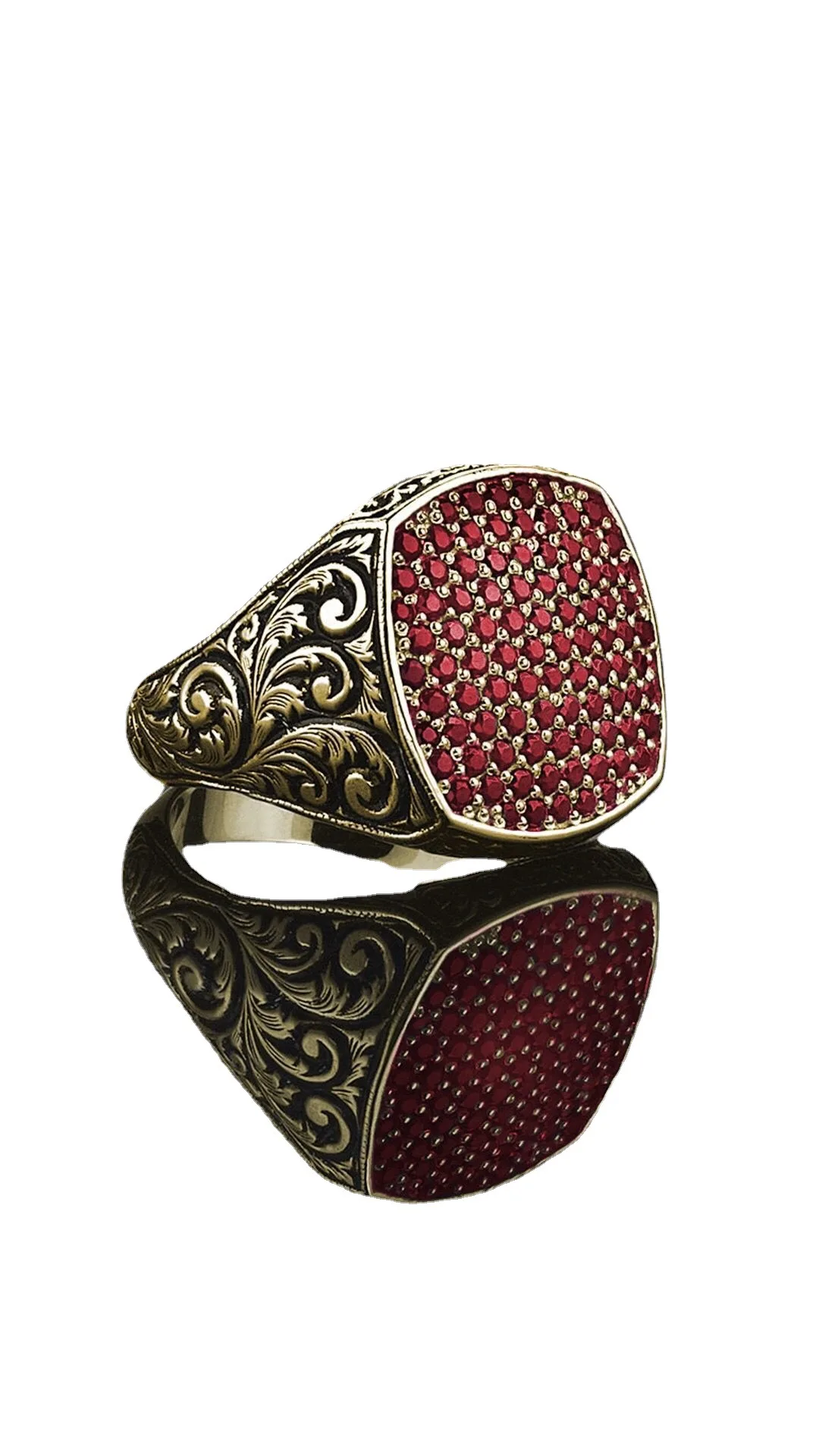 Аксессуары для ювелирных изделий мужчин и женщин винтажные резные кольца