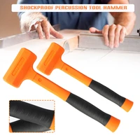 non elastic rubber sledge hammer shockproof percussion tpr handle octagonal against skid elastic shatter proof convenient