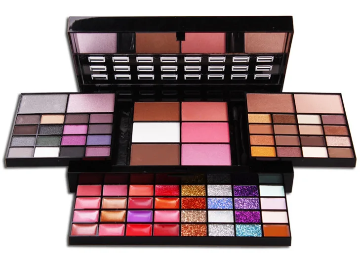 

Косметика полный набор оптовая продажа Женский Блестящий 78 цветов коробка для макияжа Тени для век многоцветный набор для макияжа оптовая продажа