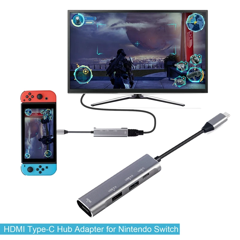 Лучшие предложения USB C к HDMI адаптер концентратор для Samsung Dex Station MHL Galaxy S8 S9 S10/Plus Note