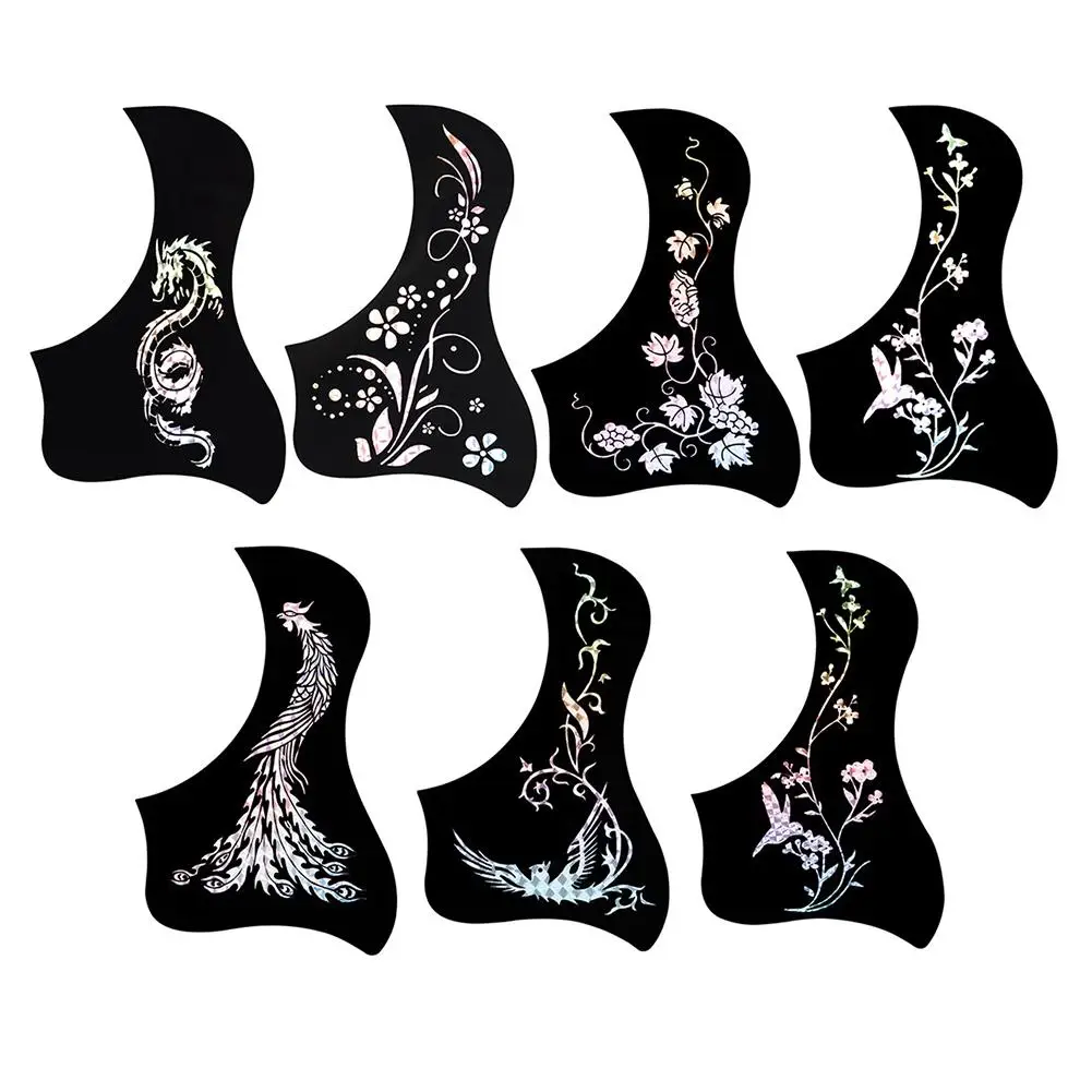 

40/41 Inch Classical Sound Hole Paste Self-adhesive Guard Plate Sticker Professional Folk Acoustic Guitar Accessories