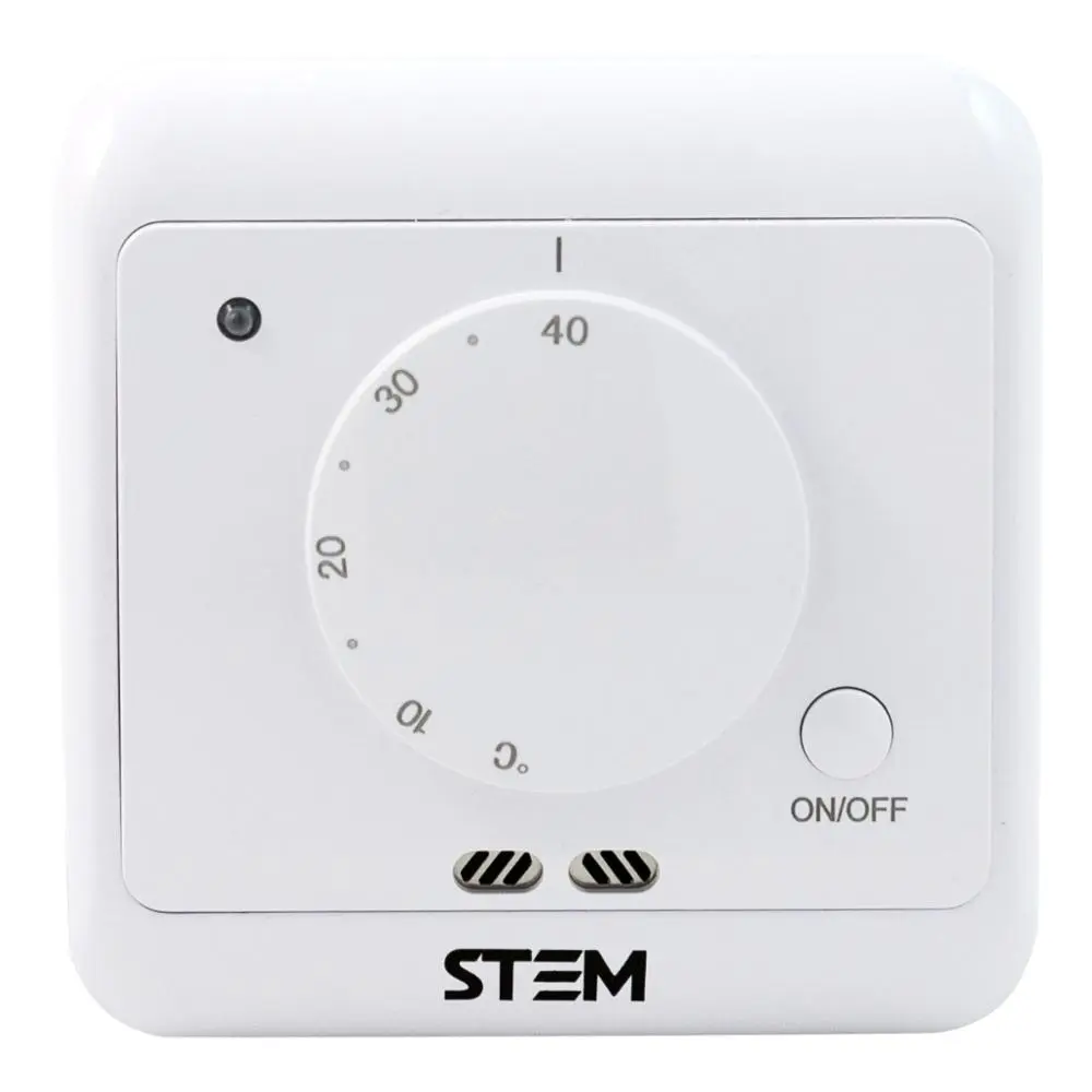 Механический регулятор температуры STEM Energy SET-12 220В 16А для теплого пола