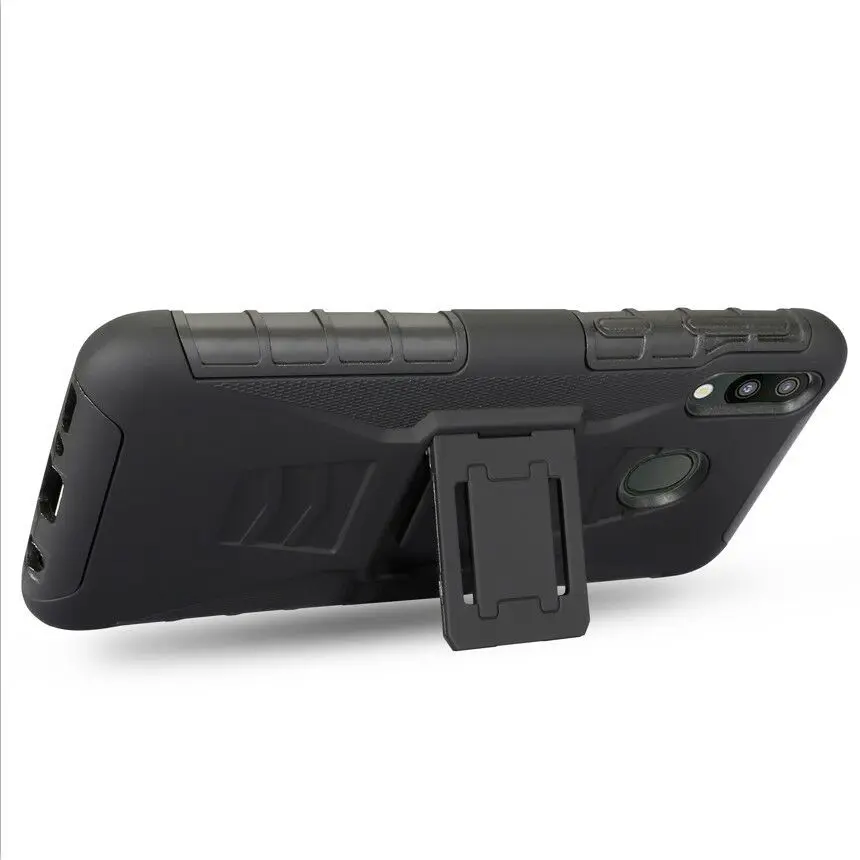 Phone Case for Galaxy A51 A20S A10S A80 A90 A70 A20e A10e A30 A8 A9 A71 A5 Cover Kickstand Belt Clip Armor Protection Shell