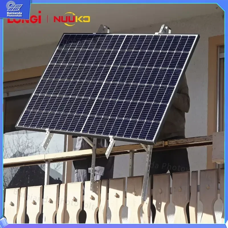 Солнечная панель N-типа 640W 650W, двусторонняя, с эффективностью 24.1%, монокристаллический фотоэлектрический модуль из одинарного стекла для Himo X9 X10 LR7 72HVH (art.: 3920db7864085) - 3920db7864085