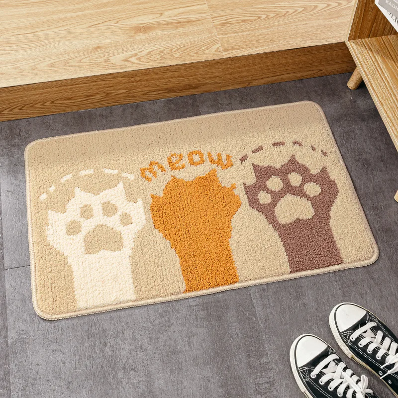 

Floor Mat Bathroom Absorbent Carpet Home Bathroom Entrance Mat Bathroom Cute Cartoon Mat