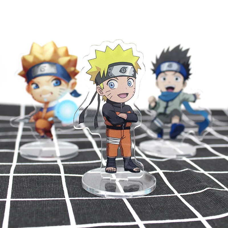 

Anime Naruto Kakashi Standing Decoration Acrylic Figure Character Collection Bedroom Exquisite Gifts Boys Girls Toys Garage Kit