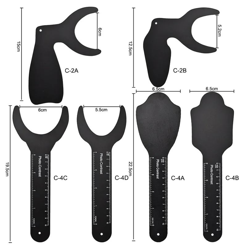 Стоматологическая фотография Фон доска ротовая Ортодонтическая контрастная
