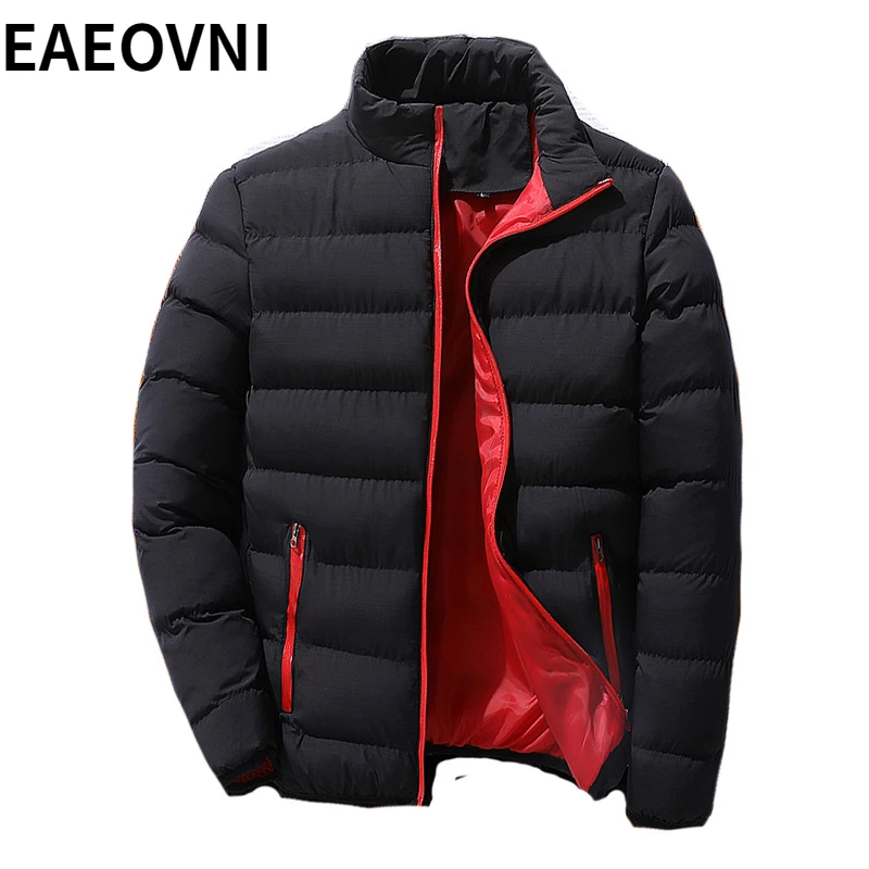 Winter Jacket Men Thin and light Comfortable Windproof Stand-up collar Warm Jackets Men Parkas Slim quality brand men's coat