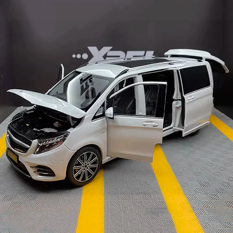 Фото Оригинальная заводская модель 1:1 для коммерческого автомобиля V260L V-class MPV, коллекционная модель автомобиля из сплава 1:18, подарок. №5