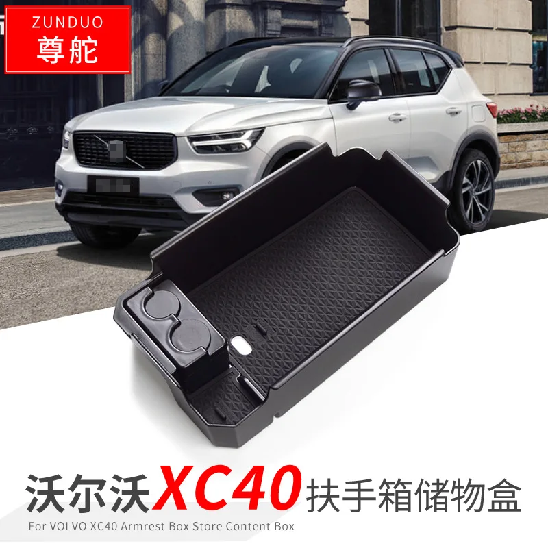 

Car Accessories For Volvo xc40 2019 2020 2021 2022 2023 Central control armrest compartment compartment storage box