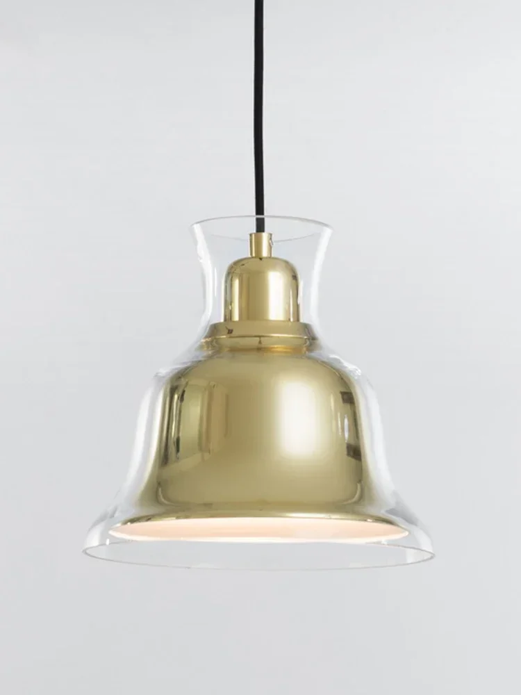 Современная простая кухня столовая вход светильник Гостиная bar люстра латунное