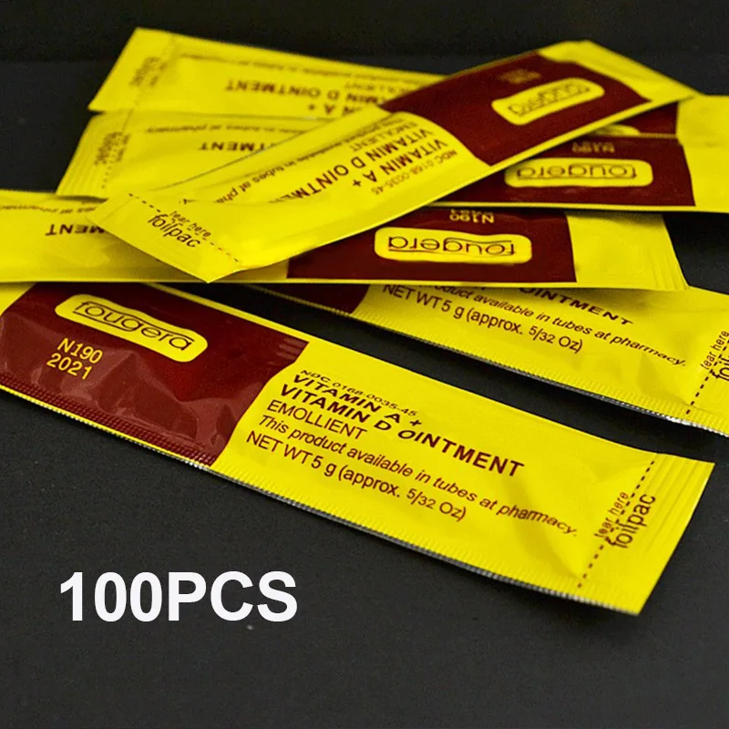 

100pc Repair Gel Tattoo Nursing VTattoo Aftercare Cream Quick Healed, No Discoloration Body Art Microblading Tattoo Clean Wound