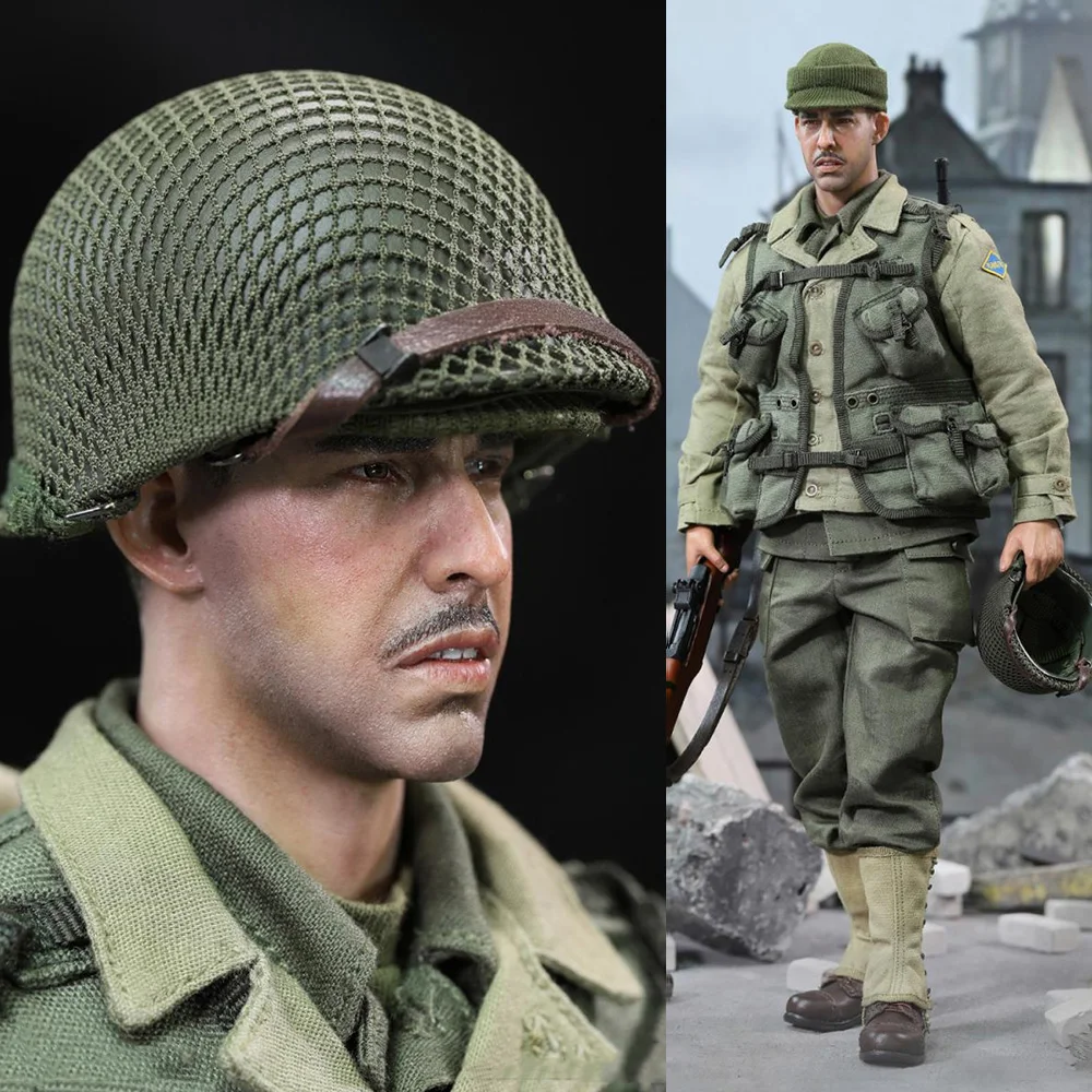 

DID A80155 1/6 WWII Army Rangers Merry Adam Goldberg Figure Model 12'' Male Soldier Action Doll Full Set Collectible Toy