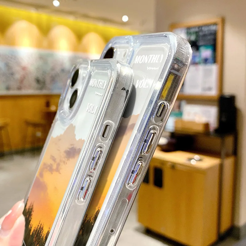 S23 Case Flower Phone Cases For Samsung A52 Case A53 5g A54 5g A32 A52S A33 A34 A51 A72 A73 S22 S23 Ultra S21 S20 FE Clear Cover