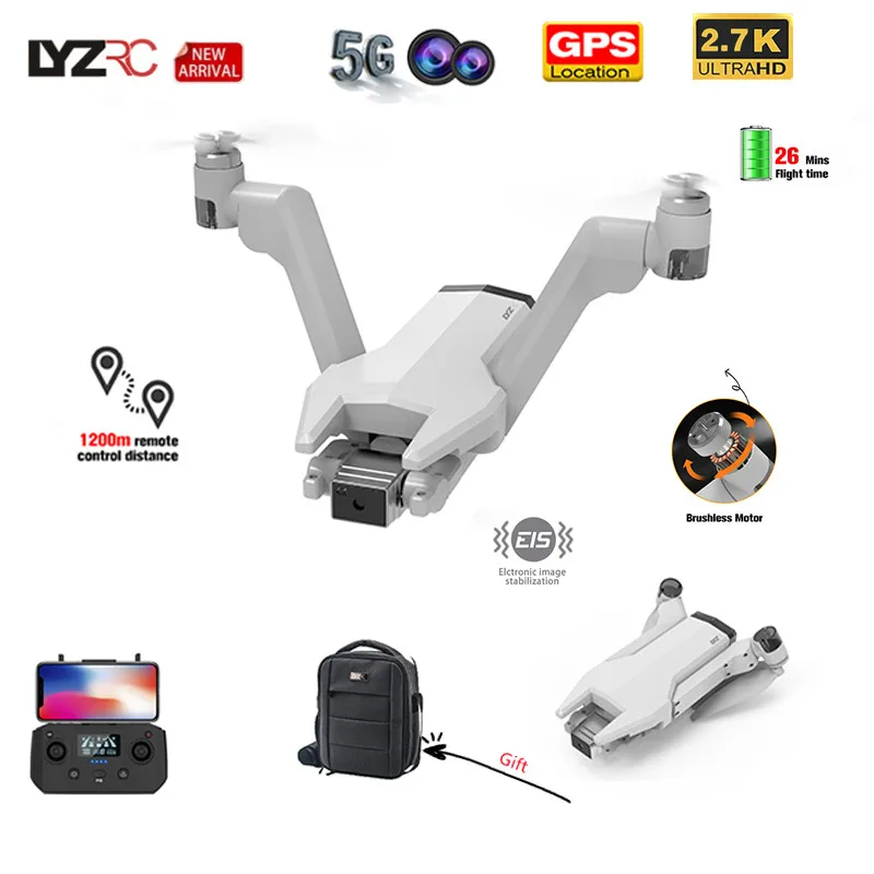 

Квадрокоптер L100 с камерой HD 4k 8K, gps, 5 км