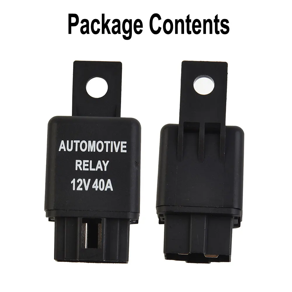 

1pc 12V 40A Car 4 Pin SPST Alarm Relay Automotive Relay Interior Switch Accessories Suitable For Remote Starts HID Headlights