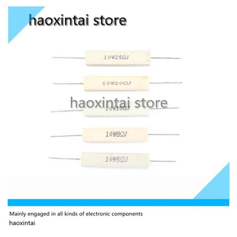 10 шт. Вт сопротивление керамического цемента 0 33R 36R 39R 47R 5R 68R 75R 82R 91R